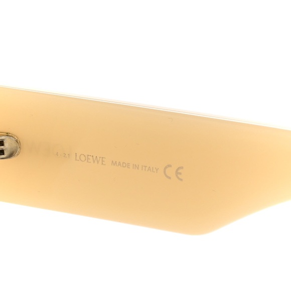 LOEWE Acetate Paula's Ibiza Dive In Mask Sunglasses LW40064U Beige - Picture 8 of 9